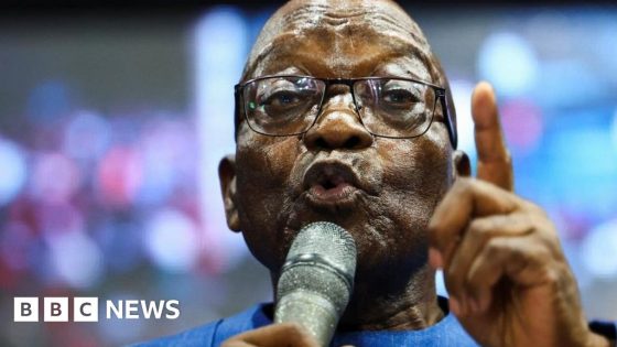 Jacob Zuma barred from South Africa election – MASHAHER