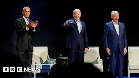 Biden hosts record fundraiser with Obama and Clinton – MASHAHER