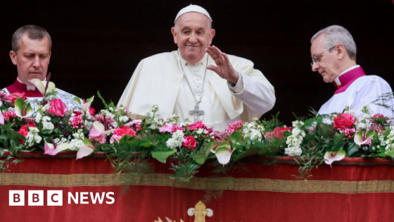 Peace is not made with arms, says Pope in Easter plea – MASHAHER