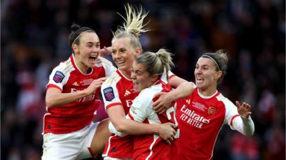 Arsenal 1-0 Chelsea (AET): Stina Blackstenius secures League Cup glory in extra time – MASHAHER