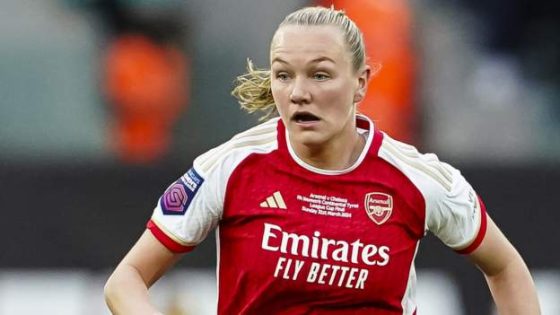 Frida Maanum: Jonas Eidevall says Arsenal wanted to make midfielder a champion after collapse – MASHAHER