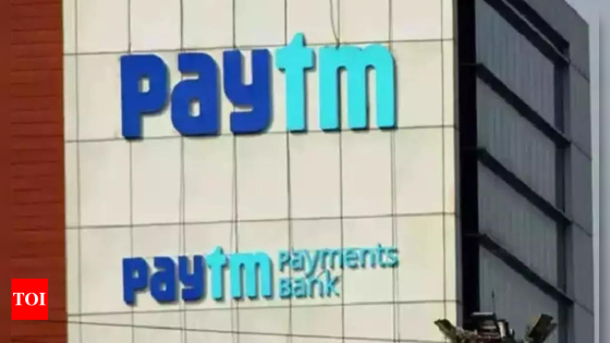 Paytm shares drop 2.5% after government fines payments bank – MASHAHER