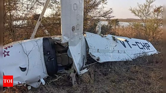 Madhya Pradesh: Trainee pilot injured as aircraft crash lands in Guna | Bhopal News – MASHAHER