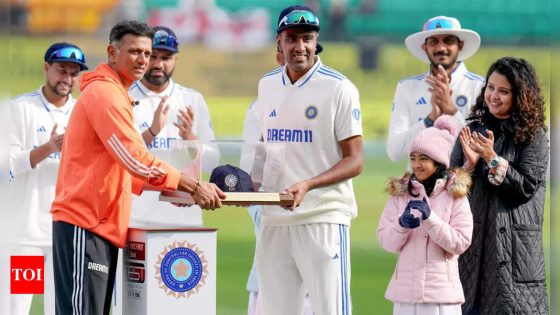 ‘My wife didn’t know what she was getting into…’: Milestone man Ravichandran Ashwin delivers an emotional speech | Cricket News – MASHAHER