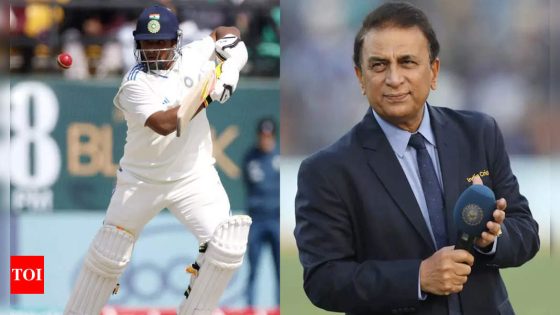 Sarfaraz Khan’s dismissal made Sunil Gavaskar recall Don Bradman’s lesson | Cricket News – MASHAHER