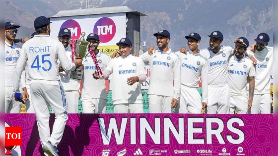 India regain top spot in ICC Test Team Rankings, now No.1 in all three formats | Cricket News – MASHAHER