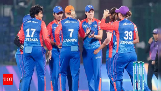 Delhi Capitals hold nerves to beat RCB in last-ball thriller, qualify for WPL playoffs | Cricket News – MASHAHER