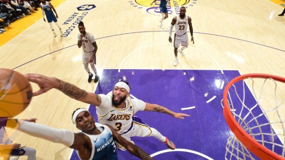 Anthony Davis puts up historic stat line as Lakers down Wolves – MASHAHER