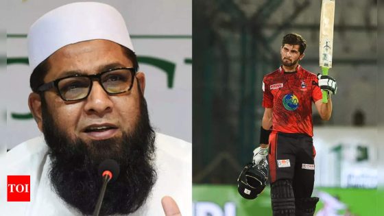 ‘Oh bhai… tez khel’: Inzamam-ul-Haq’s angry outburst at Shaheen Afridi | Cricket News – MASHAHER