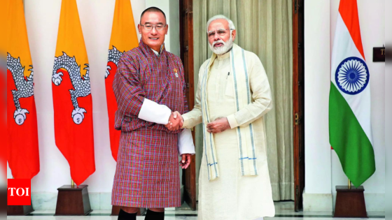 As China looms, India steps up Bhutan outreach | India News – MASHAHER