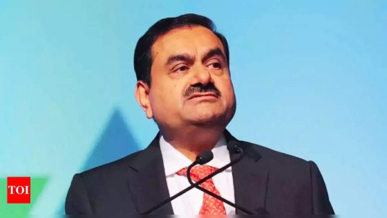 US probing Gautam Adani and his group over potential bribery – MASHAHER