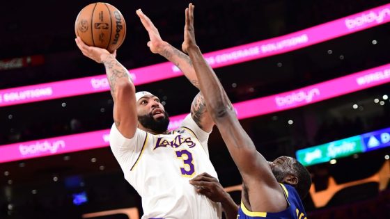 Lakers’ Anthony Davis forced out vs. Warriors with eye injury – MASHAHER