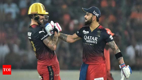 ‘Virat Kohli one of my favourite guys to…’: Former RCB skipper has a new admirer in Faf du Plessis | Cricket News – MASHAHER