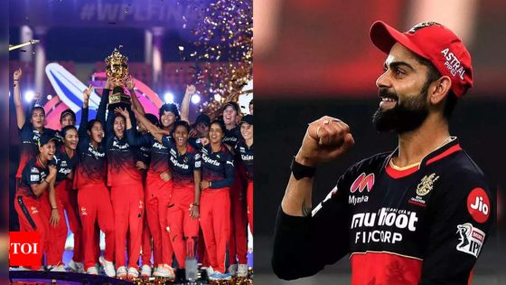 WATCH: Virat Kohli dances with RCB women’s team after WPL 2024 title victory | Cricket News – MASHAHER