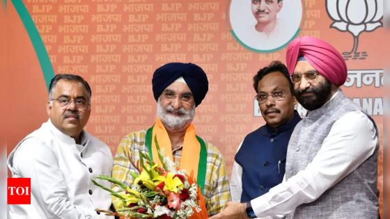 Ex-US, SL envoy Sandhu joins BJP, may be fielded from Amritsar | India News – MASHAHER