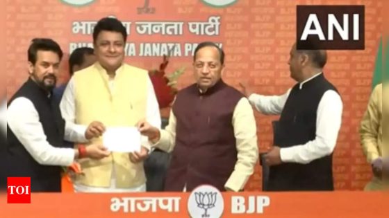 Six rebel Congress MLAs join BJP in Himachal Pradesh | Chandigarh News – MASHAHER