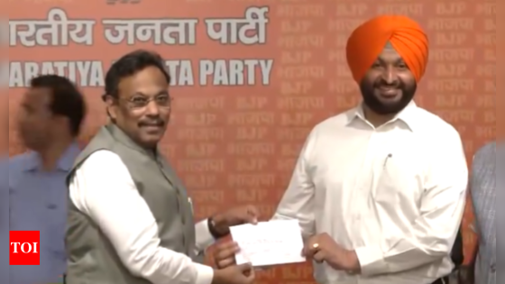 Congress MP Ravneet Singh Bittu joins BJP | India News – MASHAHER