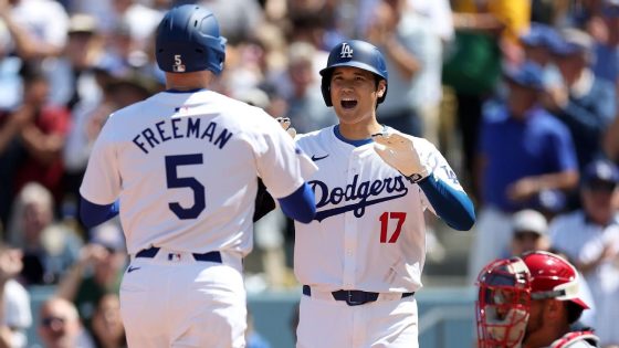 Ohtani welcomed warmly, helps Betts, Freeman lead Dodgers in home debut – MASHAHER