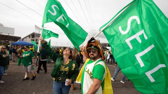 A’s fans protest move by watching opener in parking lot – MASHAHER