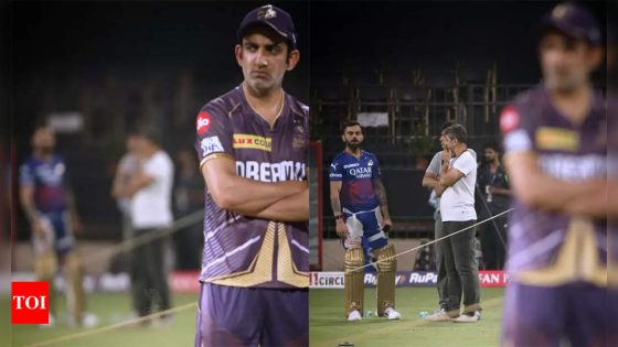 ‘Cricket images that hit hard’: Virat Kohli-Gautam Gambhir rivalry captured in intense images | Cricket News – MASHAHER