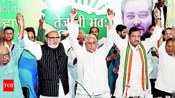 RJD gets 26, Congress 9, LF 5 in Bihar Mahagathbandhan seat deal | India News – MASHAHER