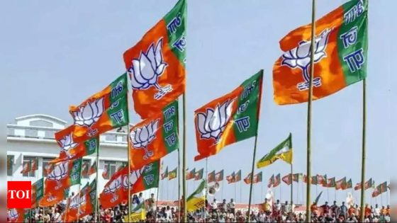 BJP announces manifesto committee for the Lok Sabha election | India News – MASHAHER