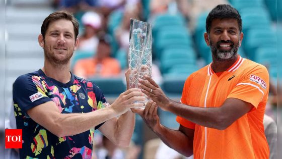 Rohan Bopanna makes history as oldest ATP Masters 1000 champion with Miami Open victory | Tennis News – MASHAHER