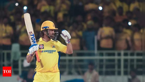 Vintage MS Dhoni cameo delights crowd despite CSK’s defeat vs Delhi Capitals | Cricket News – MASHAHER