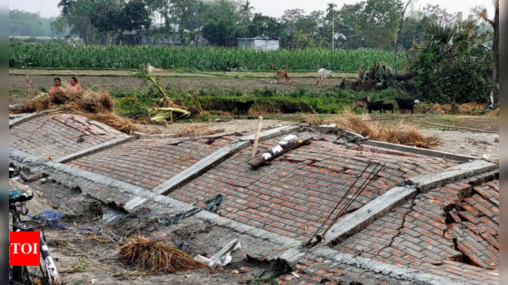 Several dead more than hundred injured as storm hits West Bengal’s Jalpaiguri | India News – MASHAHER