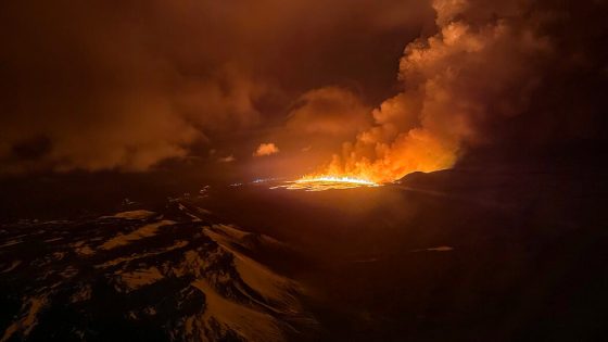 Iceland Volcano Erupts in Plumes of Fire With Little Notice – MASHAHER