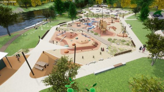 Estimated $4.4 million Berridge Park concept plan overhaul approved by council – MASHAHER