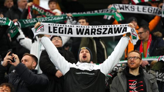 UEFA closes Legia Warsaw stadium for one game after fan incidents including giant expletive banner – MASHAHER