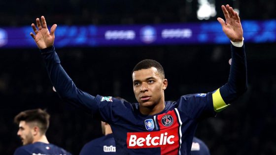 Mbappe scores as PSG beats Nice 3-1 to reach French Cup semifinals – MASHAHER