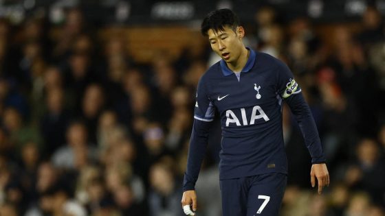 Premier League: Tottenham needs to look in mirror after wake-up call, says Son – MASHAHER