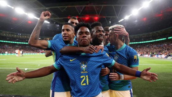 Endrick scores maiden international goal, gives Brazil 1-0 win over England at Wembley – MASHAHER