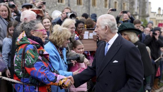 King Charles greets well-wishers after Easter service – MASHAHER