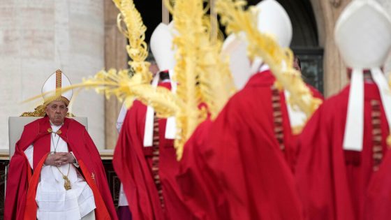 Pope Francis Skips Palm Sunday Homily – MASHAHER