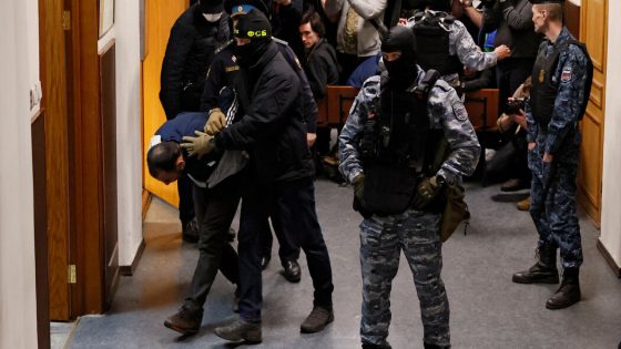 Russia Charges 4 People With Terrorism After Concert Hall Attack – MASHAHER