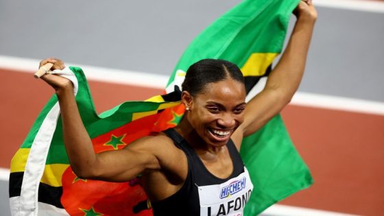 Athletics: Athletics-LaFond flies to Dominica’s first world athletics gold medal – MASHAHER