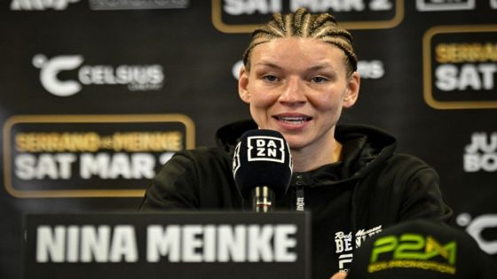 Boxing: Boxing-Serrano pulls out from Meinke bout after allergic eye reaction to braiding gel – MASHAHER