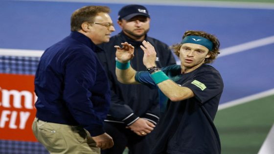 Tennis: Tennis-Rublev calls on ATP to review rule that led to default in Dubai – MASHAHER