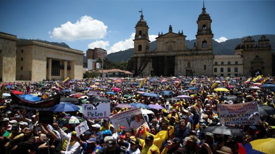 Thousands march in Colombia to protest government reforms – MASHAHER