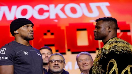 Boxing: Boxing-Joshua demolishes Ngannou with three knockdowns in two rounds – MASHAHER