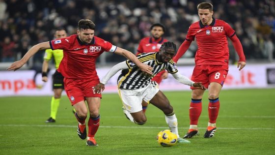 Football: Soccer – Juve held to 2-2 draw by Atalanta after Koopmeiners double – MASHAHER