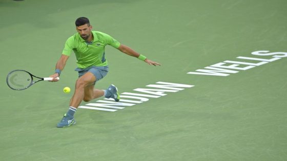 Tennis: Tennis-Djokovic rues ‘bad day’ after shock exit from Indian Wells – MASHAHER