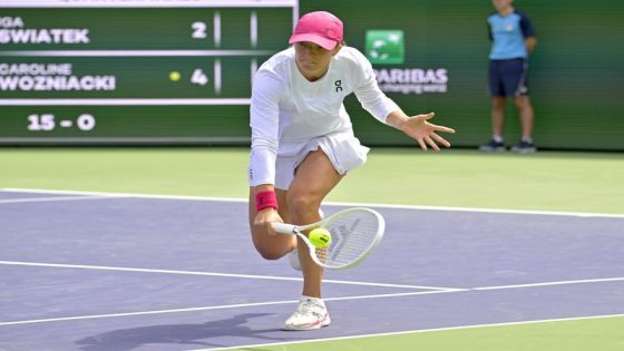 Tennis: Tennis-Swiatek dismantles Kostyuk to reach Indian Wells final – MASHAHER