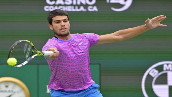 Tennis: Tennis-Alcaraz rallies to beat Sinner and reach Indian Wells final – MASHAHER