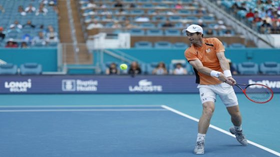 Tennis: Tennis-Murray beats ailing Berrettini to reach Miami second round – MASHAHER