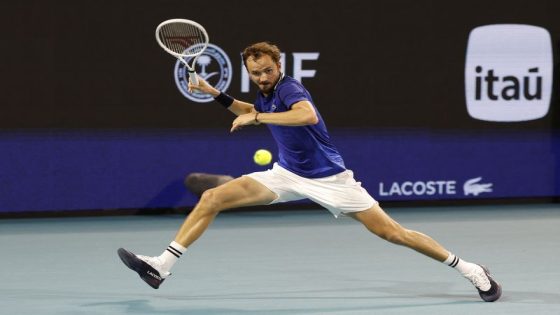 Tennis: Tennis-Medvedev eases past Koepfer to reach Miami quarter-finals – MASHAHER