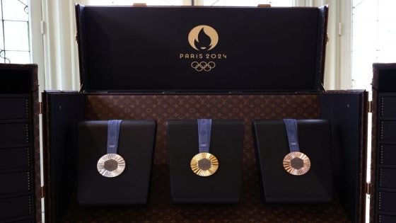 Other Sports: Olympics – Louis Vuitton makes custom trunks for Paris Games flames, medals – MASHAHER